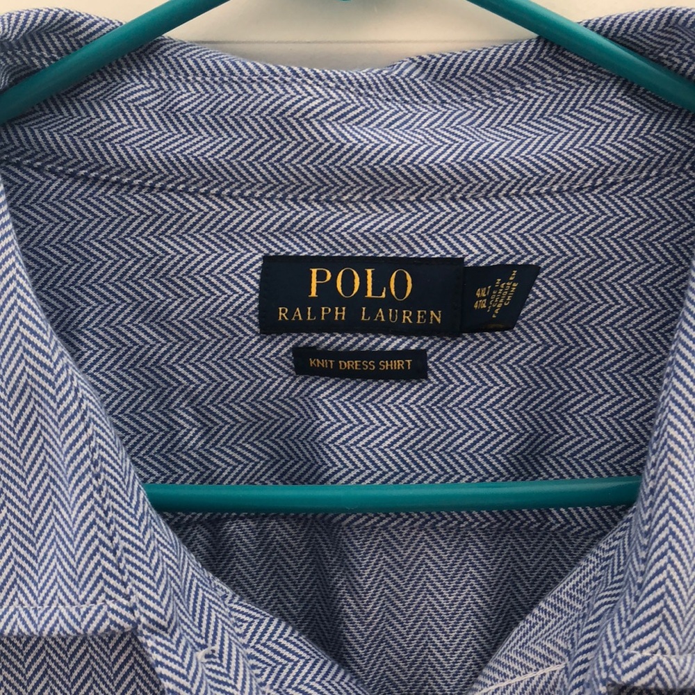 Mens POLO long sleeve button down